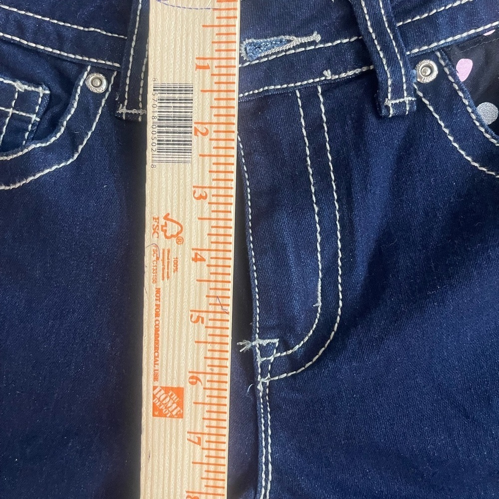 Women’s Custom Upcycled Bell Bottom Boho Revival Jeans size 6 Unique Design​​​ - Picture 14 of 15